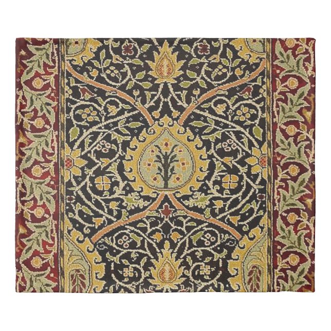 William Morris Classic Carpet Art Print Design Duvet Cover (Front)