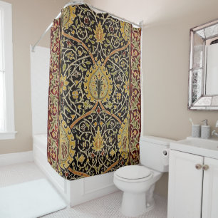 William Morris Classic Carpet Art Print Design Shower Curtain
