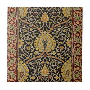 William Morris Classic Carpet Art Print Design Tile