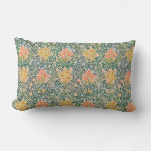 William Morris Classic Floral Lumbar Pillow