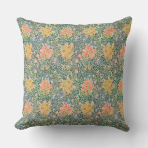 William Morris Classic Floral  Outdoor Pillow