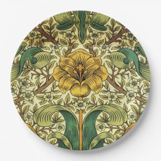 William Morris Classic Floral Paper Plates