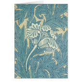 William Morris Classic Tulip Blue Floral (Front)