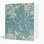 William Morris Classic Tulip Blue Floral 3 Ring Binder