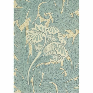 William Morris Classic Tulip Blue Floral Cutout