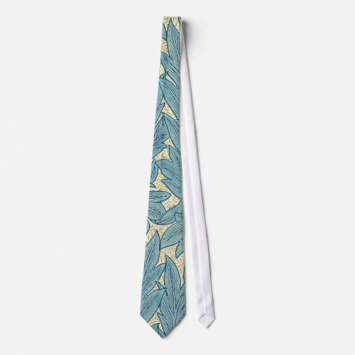 William Morris Classic Tulip Blue Floral Tie