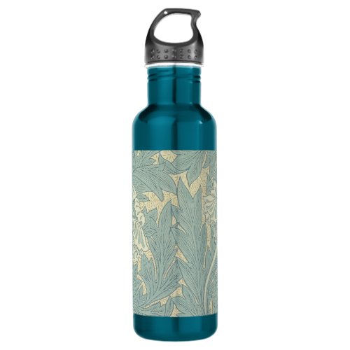 William Morris Classic Tulip Blue Floral Water Bottle