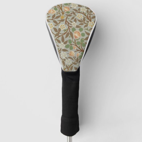 William Morris Clover Botanical Flower Golf Head Cover