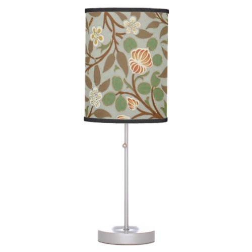 William Morris Clover Botanical Flower Table Lamp