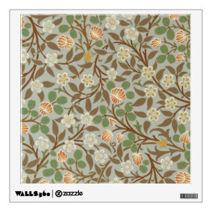 William Morris Clover Botanical Flower Wall Sticker
