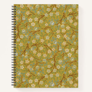 William Morris Clover Vintage Floral Art Notebook