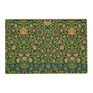 William Morris - Columbine, dark green, Case-Mate Placemat