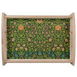 William Morris - Columbine, dark green, Case-Mate Serving Tray