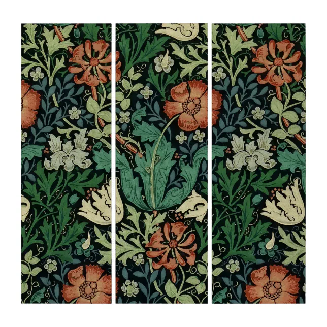 William Morris Compton Floral Art Nouveau Pattern | Zazzle