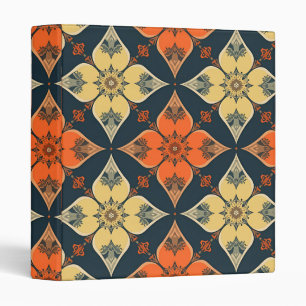 William Morris Compton Floral Art Nouveau Pattern 3 Ring Binder