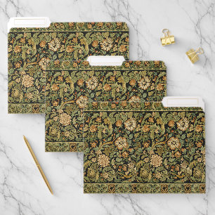 William Morris Compton Floral Art Nouveau Pattern File Folder