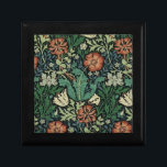 William Morris Compton Floral Art Nouveau Pattern Gift Box<br><div class="desc">William Morris Compton Floral Art Nouveau Pattern.
Hand-Painted Floral Design by Garden Of Delights Art Studio.</div>