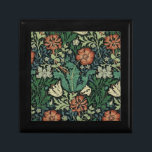 William Morris Compton Floral Art Nouveau Pattern Gift Box<br><div class="desc">William Morris Compton Floral Art Nouveau Pattern.
Hand-Painted Floral Design by Garden Of Delights Art Studio.</div>
