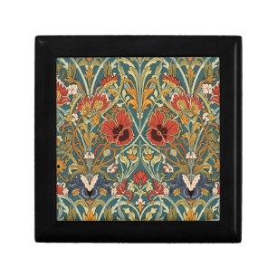 William Morris Compton Floral Art Nouveau Pattern Gift Box