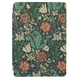 William Morris Compton Floral Art Nouveau Pattern iPad Air Cover