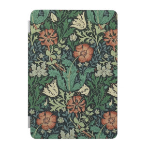 William Morris Compton Floral Art Nouveau Pattern iPad Mini Cover