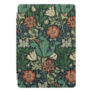 William Morris Compton Floral Art Nouveau Pattern iPad Pro Cover