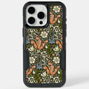William Morris Compton Floral Art Nouveau Pattern iPhone 15 Pro Max Case