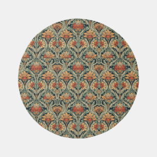 William Morris Compton Floral Art Nouveau Pattern Outdoor Rug