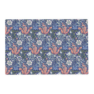 William Morris Compton Floral Art Nouveau Pattern Placemat