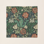 William Morris Compton Floral Art Nouveau Pattern Scarf<br><div class="desc">William Morris Compton Floral Art Nouveau Pattern.
Hand-Painted Floral Design by Garden Of Delights Art Studio.</div>