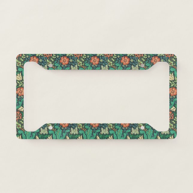 William Morris "Compton" License Plate Frame (Front)