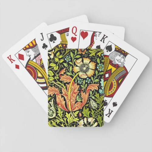 William Morris Compton Poker Cards