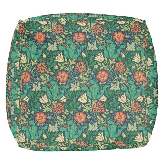 William Morris "Compton" Pouf (Bottom)