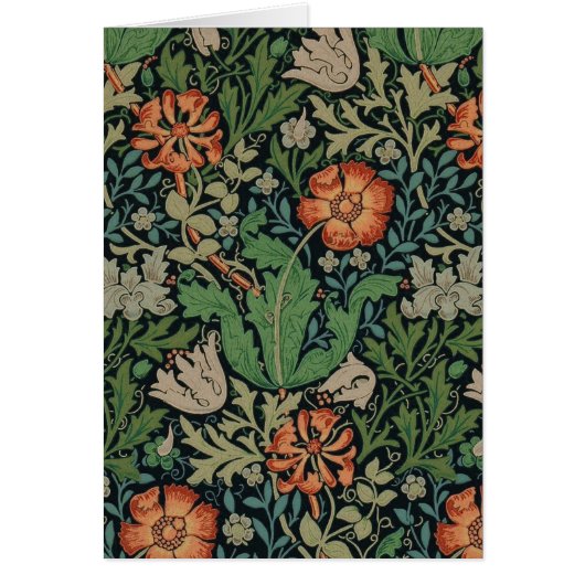 William Morris Compton Wallpaper Classic Cards (Front)