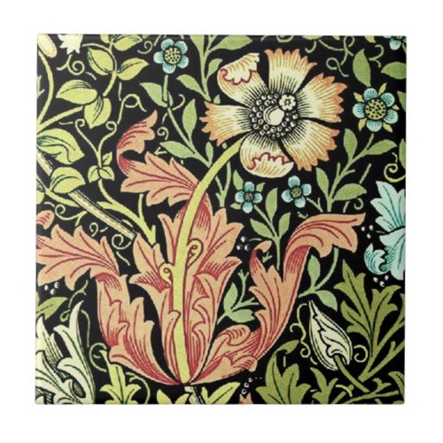 William Morris Compton Wallpaper Classic Ceramic Tile