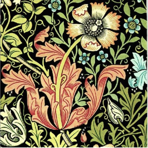 William Morris Compton Wallpaper Classic Cutout