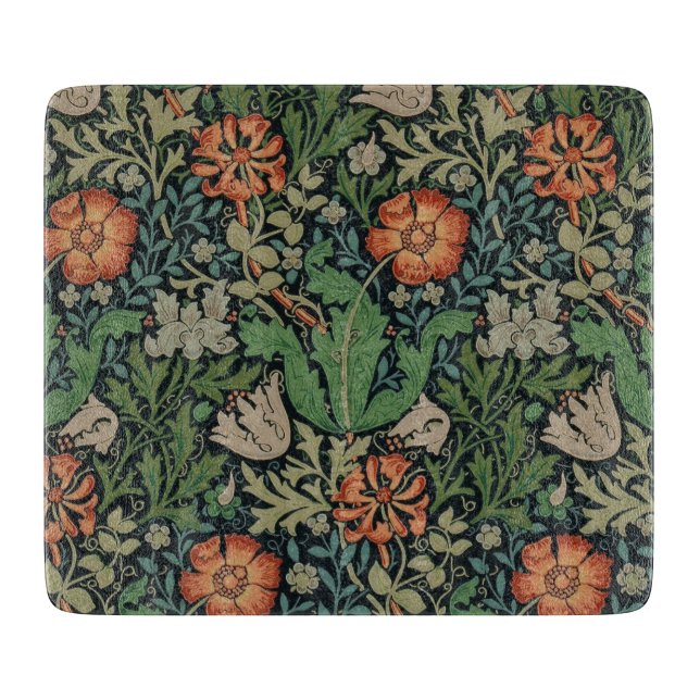 William Morris Compton Wallpaper Classic Cutting Board (Front)