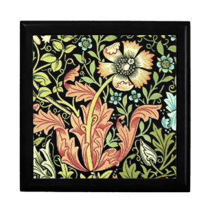 William Morris Compton Wallpaper Classic Jewelry Box