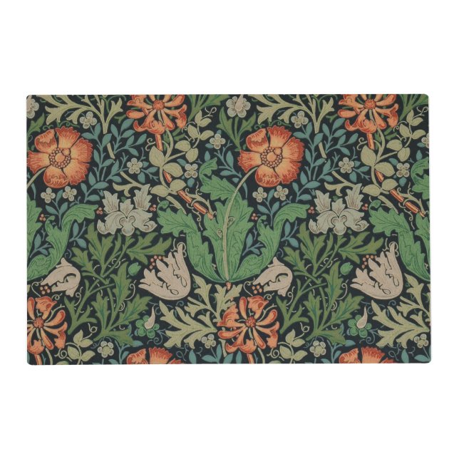 William Morris Compton Wallpaper Classic Placemat (Front)