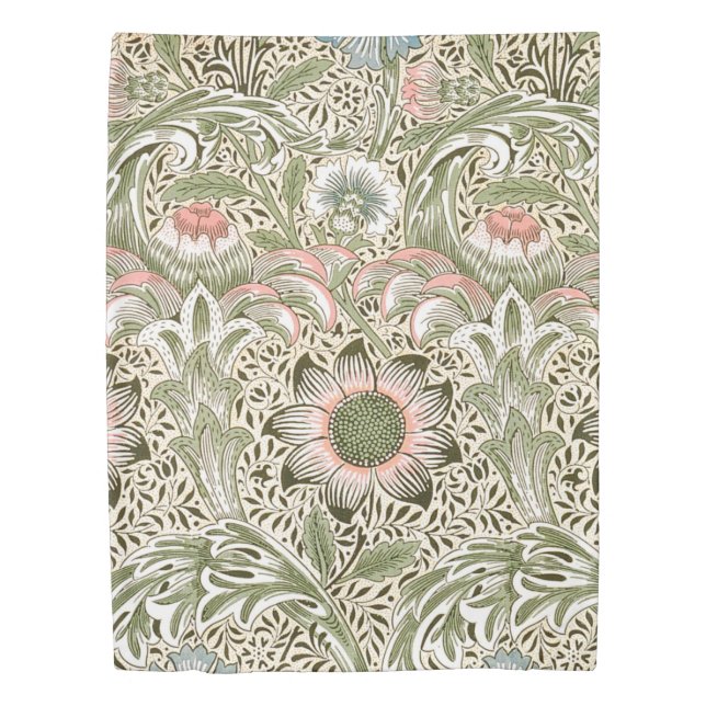 William Morris Corncockle Duvet Cover (Front)