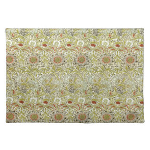 William Morris Corncockle Pattern Cloth Placemat