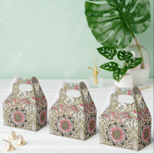 William Morris Corncockle Vintage Floral Favor Boxes