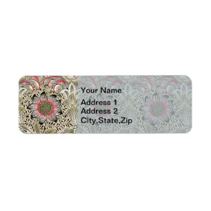 William Morris Corncockle Vintage Floral Label