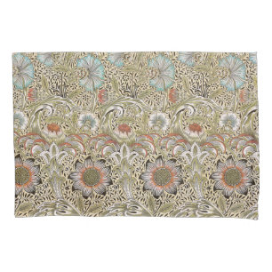 William Morris Corncockle Vintage Floral Pillow Case