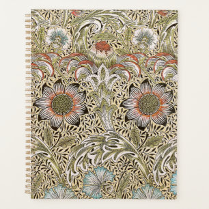 William Morris Corncockle Vintage Floral Planner