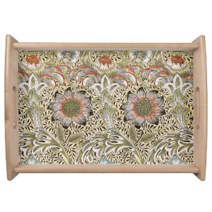William Morris Corncockle Vintage Floral Serving Tray