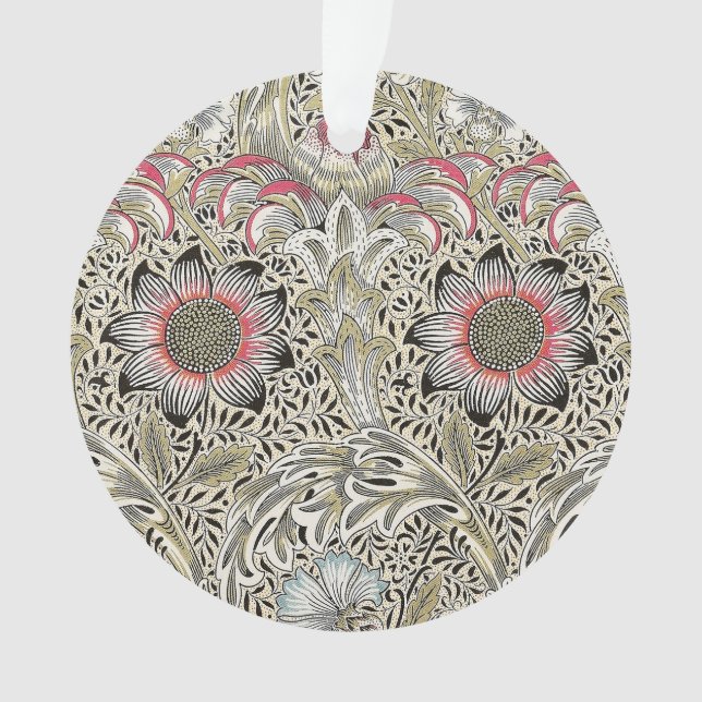 William Morris Corncockle wallpaper floral  Ornament (Front)
