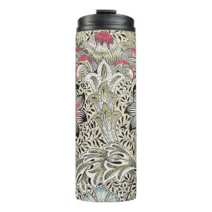 William Morris Corncockle wallpaper floral  Thermal Tumbler