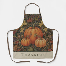 William Morris Cottage Thankful Pumpkin Fall