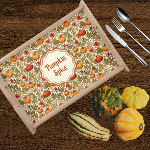 William Morris Country Pumpkin Spice Serving Tray